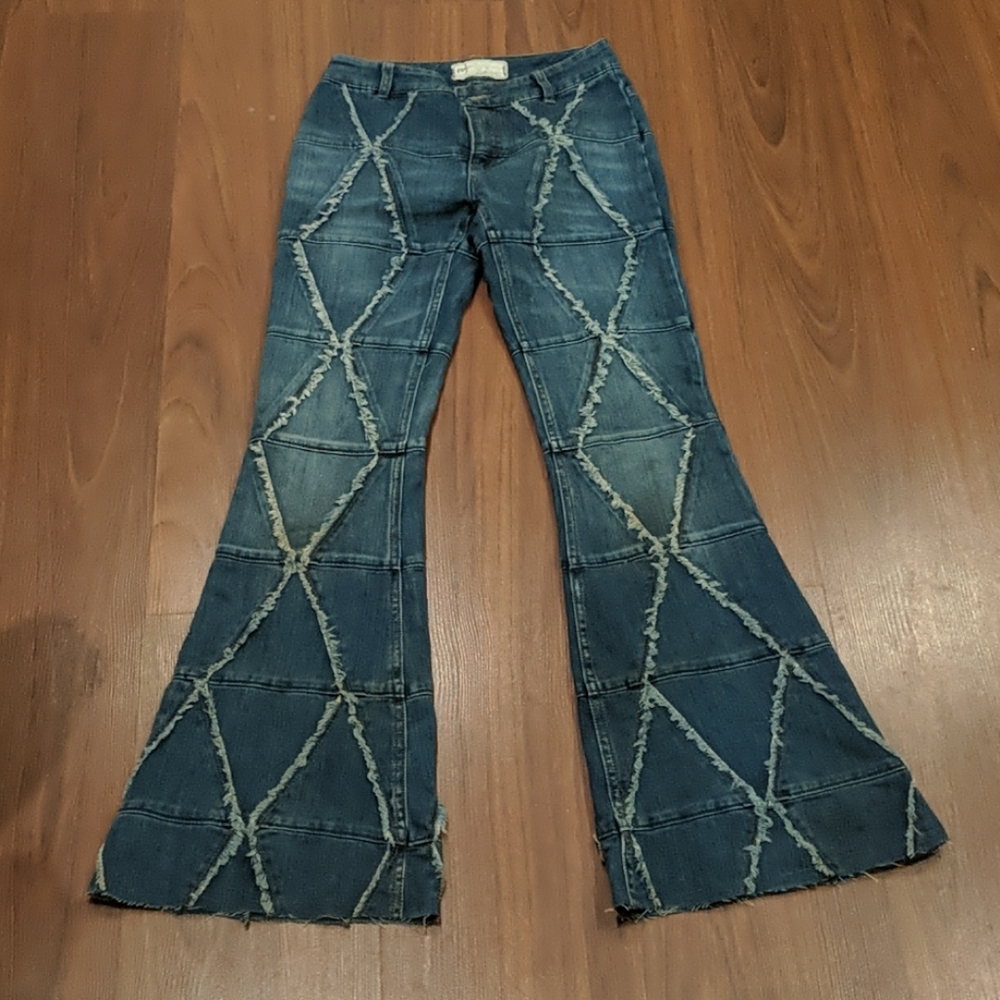 Free People Bell Bottom Jeans•Make Offer